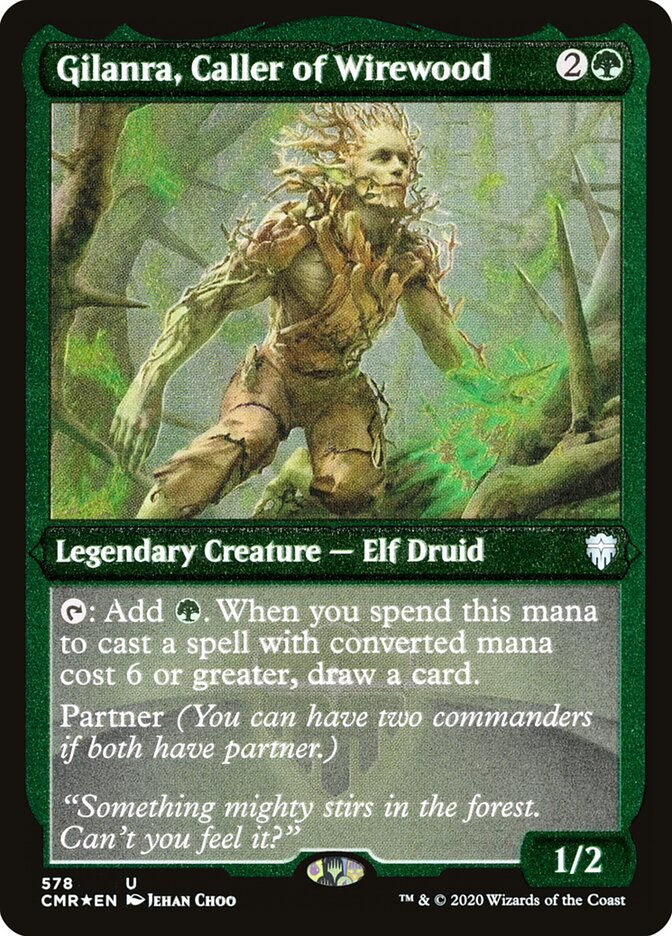 Gilanra, Caller of Wirewood (Foil Etched)