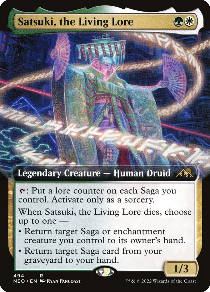 Satsuki, the Living Lore (Extended Art)