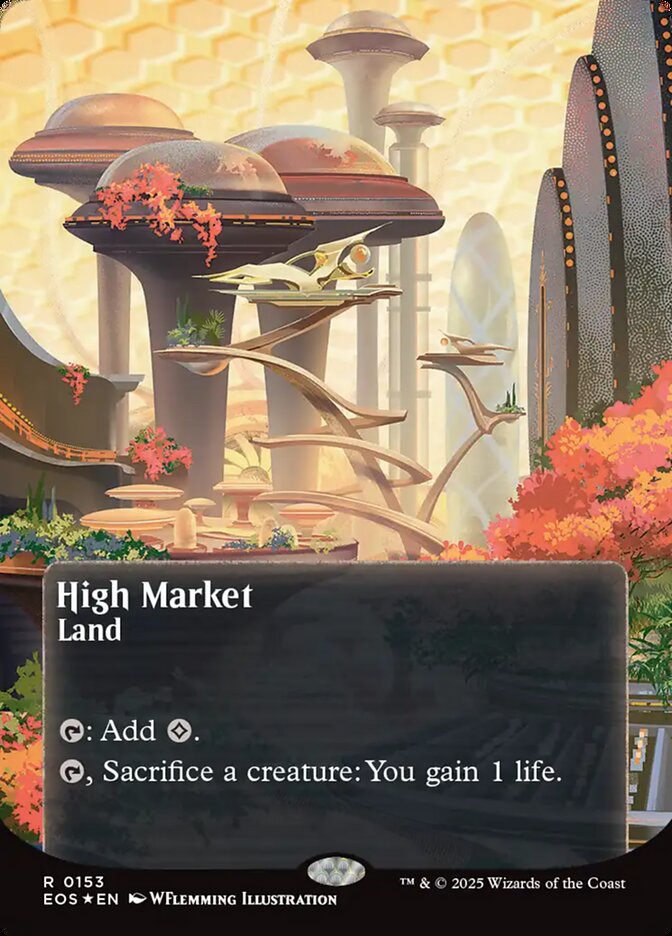 High Market (0153) (Borderless) (Galaxy Foil)