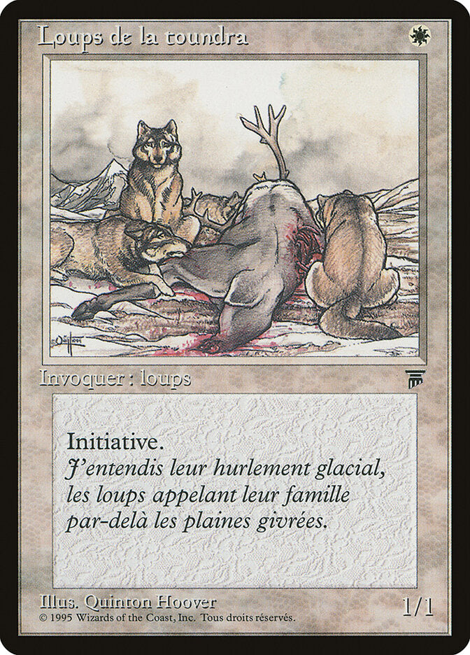 Tundra Wolves (French) - "Loups de la toundra"