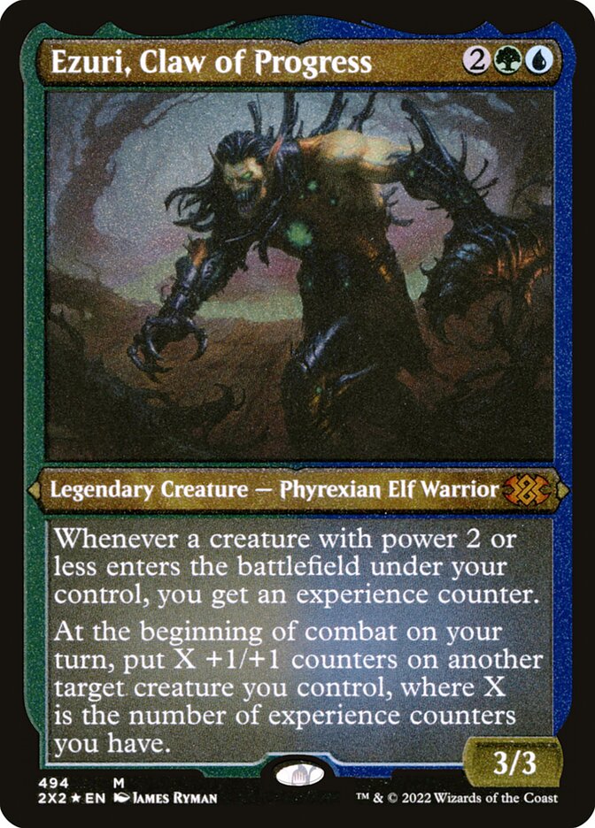 Ezuri, Claw of Progress (Foil Etched)