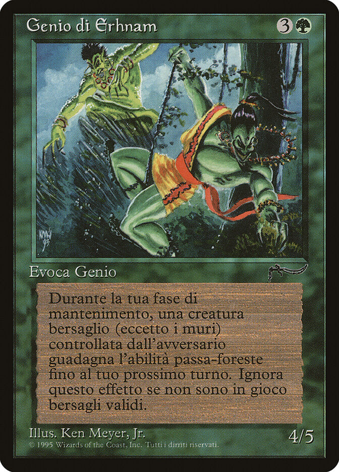 Erhnam Djinn (Italian) - "Genio di Erhnam"