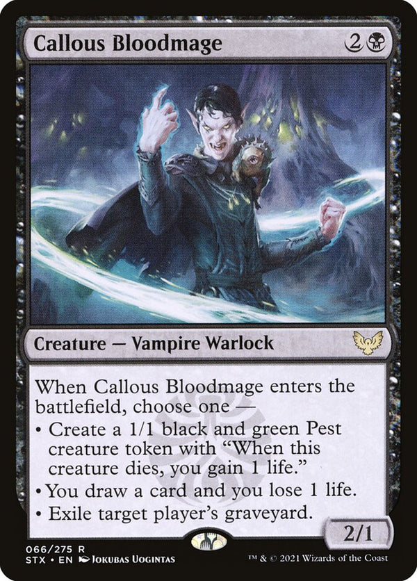 Callous Bloodmage - Magic: The Gathering