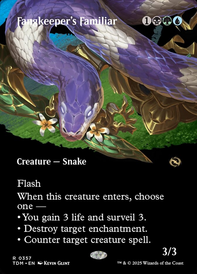 Fangkeeper's Familiar (Borderless)