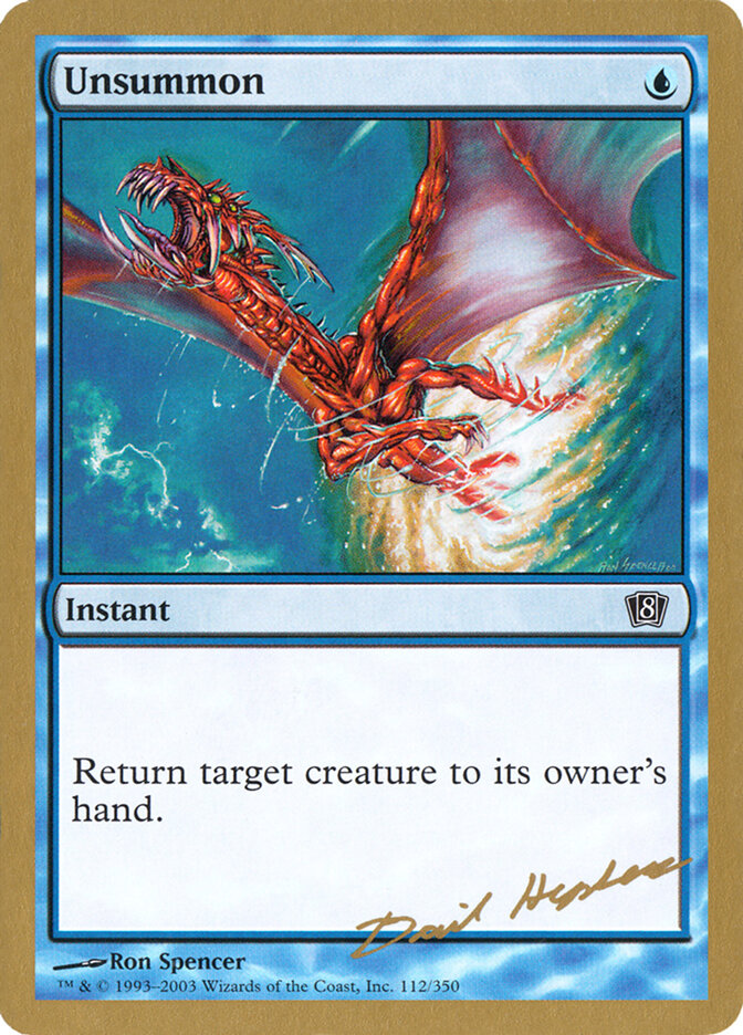 Unsummon - 2003 Dave Humpherys (8ED)