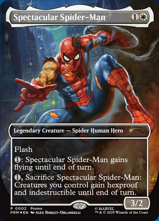 Spectacular Spider-Man (Borderless)