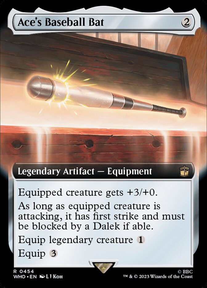 Ace's Baseball Bat (Extended Art)