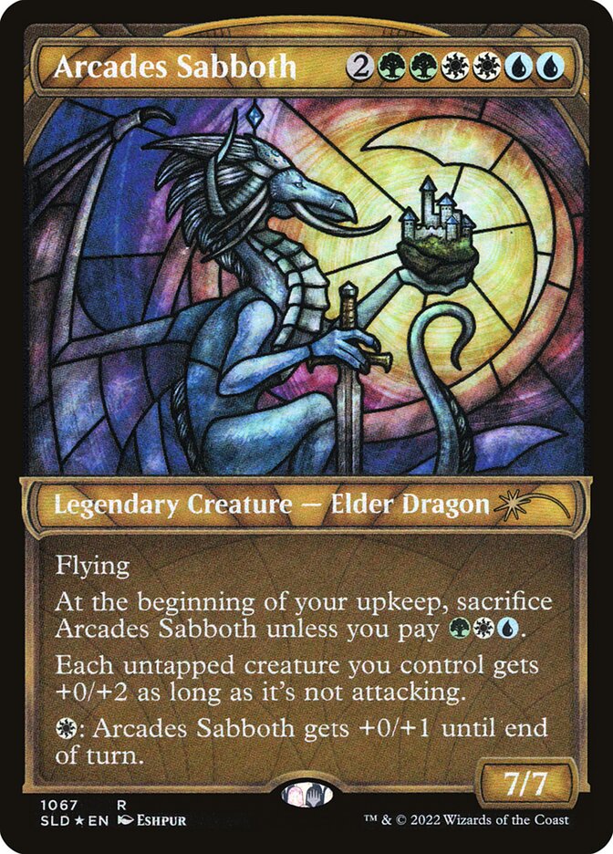 Arcades Sabboth (Stained Glass) (Textured Foil)