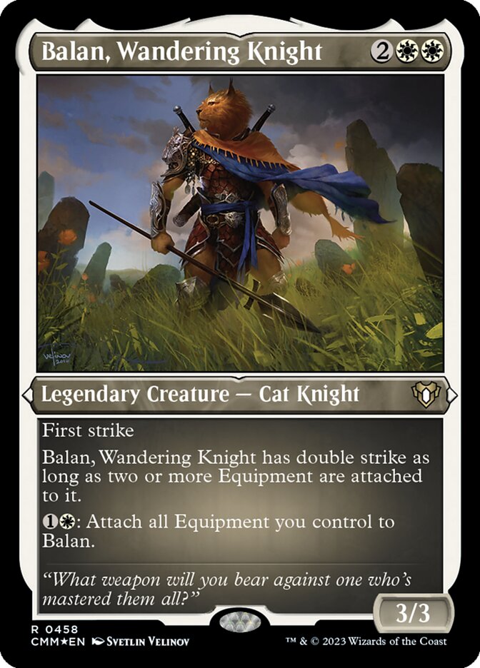 Balan, Wandering Knight (Foil Etched)