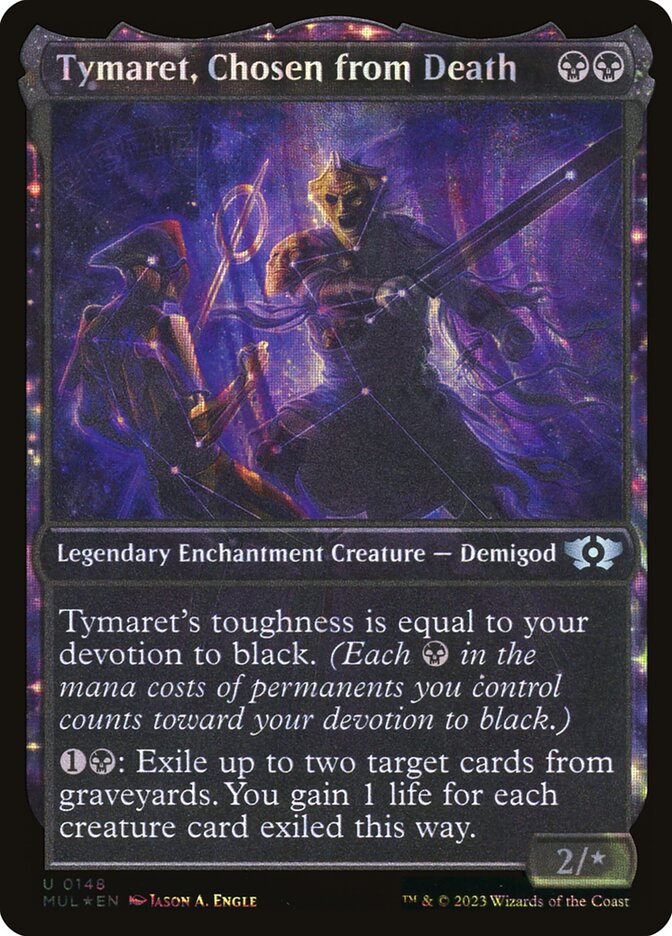 Tymaret, Chosen from Death (Halo Foil)