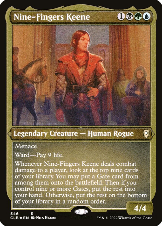 Nine-Fingers Keene (Foil Etched)