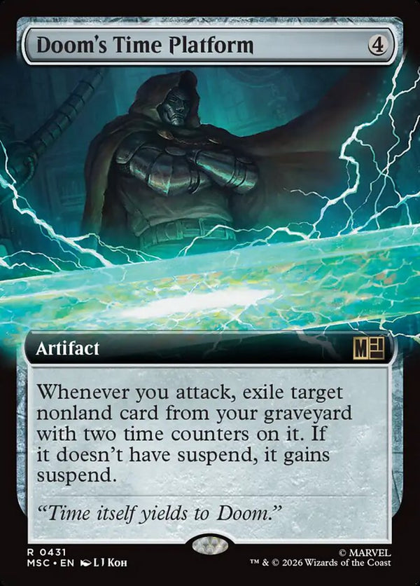 Doom's Time Platform (Extended Art) - Magic: The Gathering