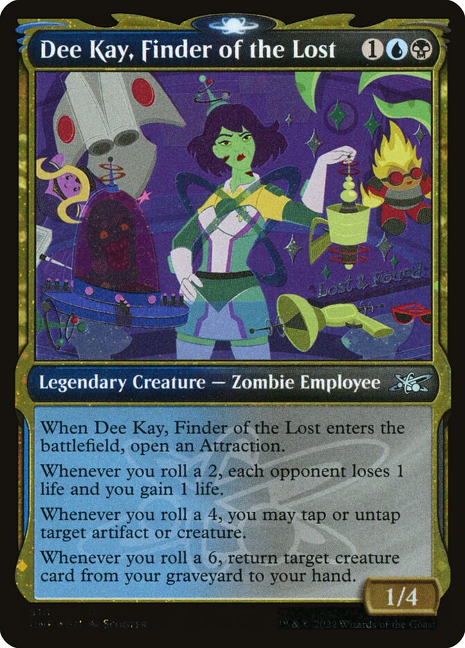Dee Kay, Finder of the Lost (Showcase) (Galaxy Foil)