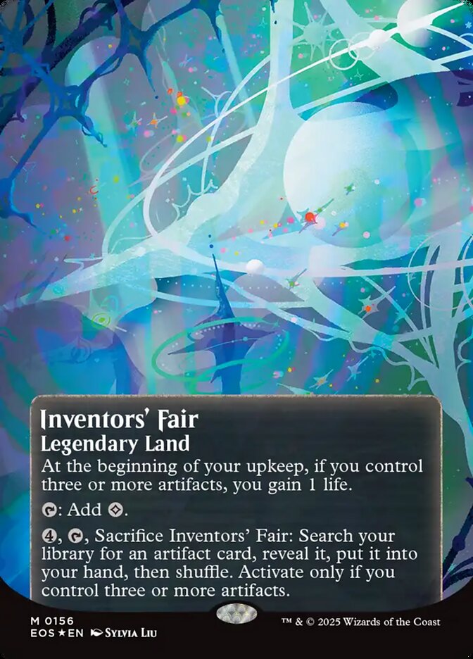 Inventors' Fair (0156) (Borderless) (Galaxy Foil)