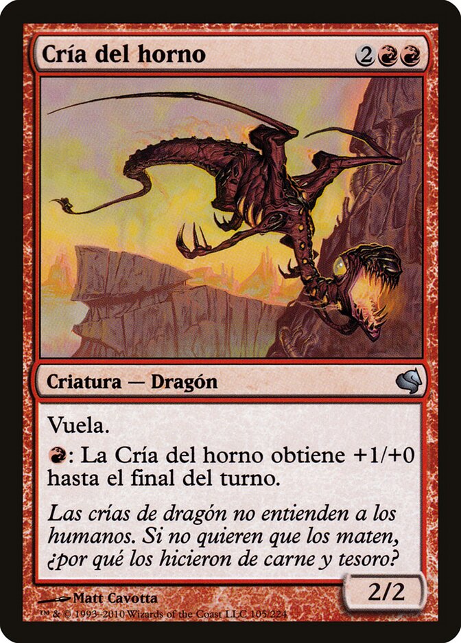 Furnace Whelp (Spanish) - "Cria del horno"