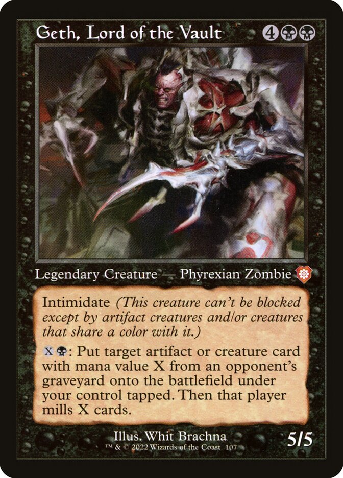 Geth, Lord of the Vault (Retro Frame)