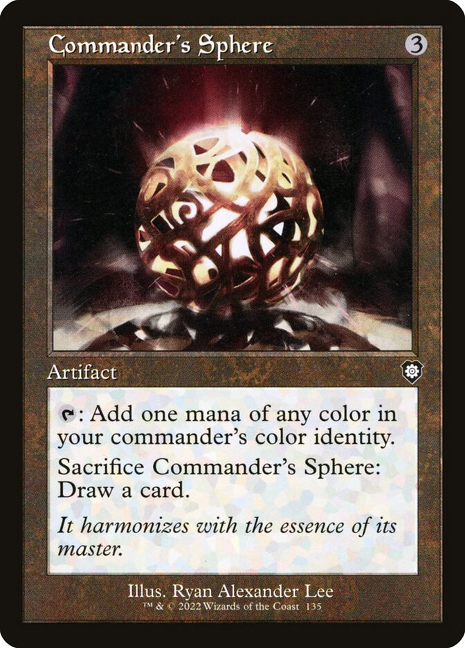 Commander's Sphere (Retro Frame)