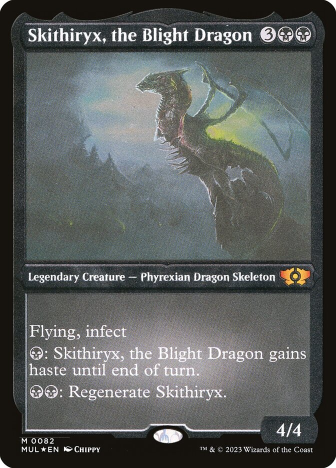 Skithiryx, the Blight Dragon (Foil Etched)