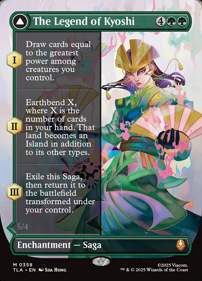 The Legend of Kyoshi (Borderless)
