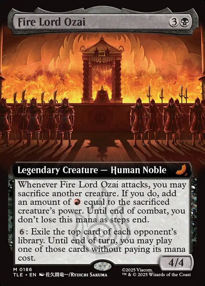 Fire Lord Ozai (Extended Art)