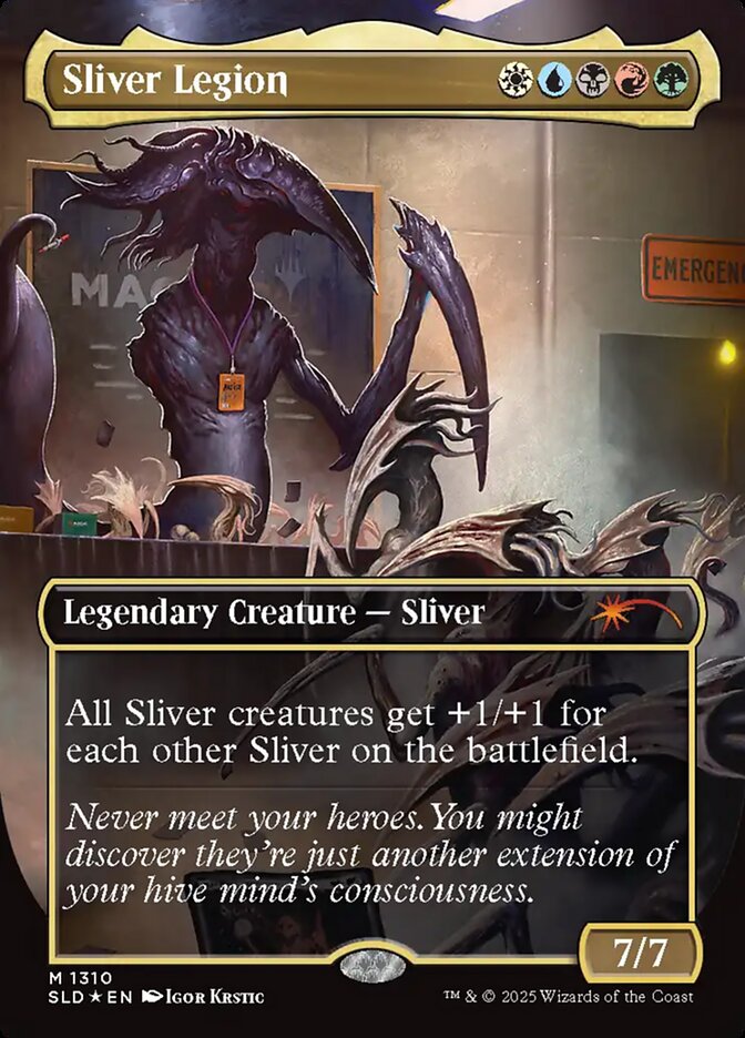 Sliver Legion (1310) (Rainbow Foil)