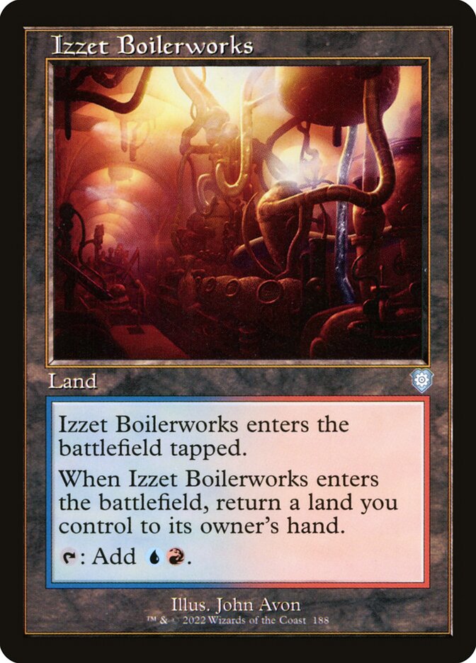 Izzet Boilerworks (Retro Frame)