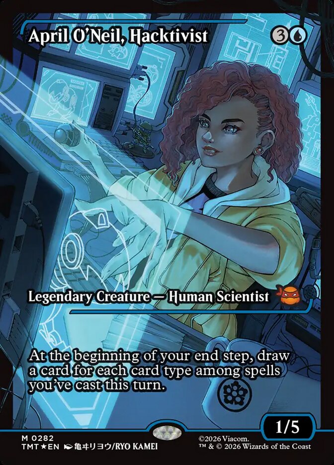 April O'Neil, Hacktivist (0282) (Showcase)
