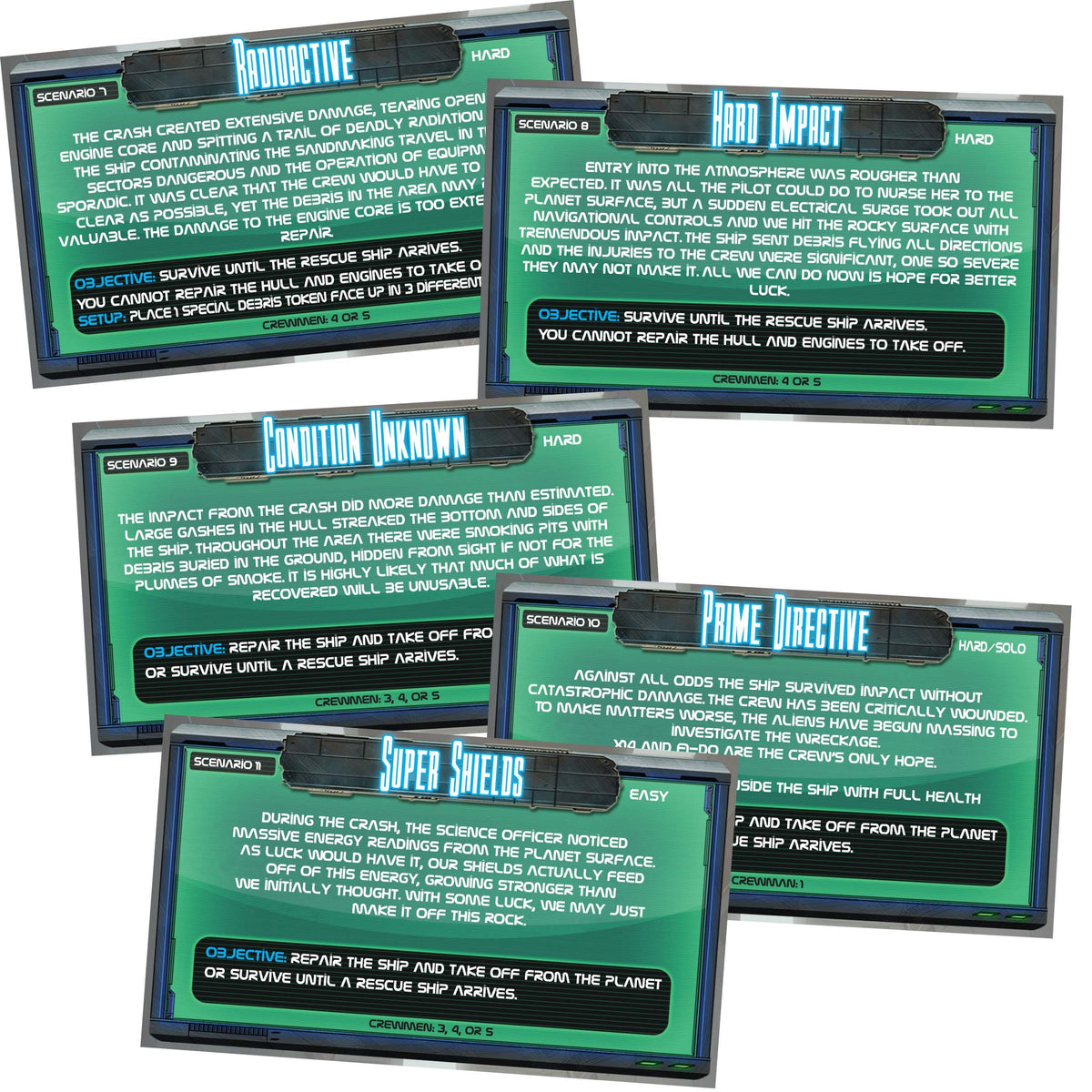 Alien Uprising: Scenario Promos