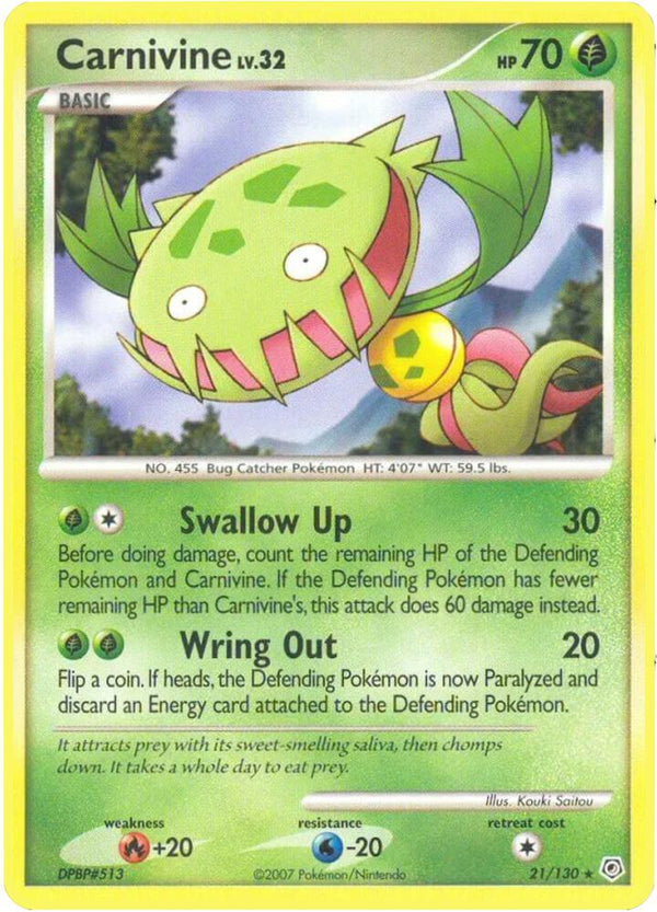 Carnivine - Pokémon