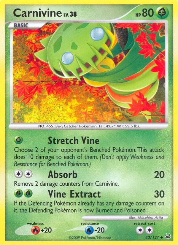 Carnivine (43) - Pokémon