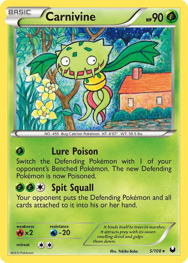 Carnivine - Pokémon