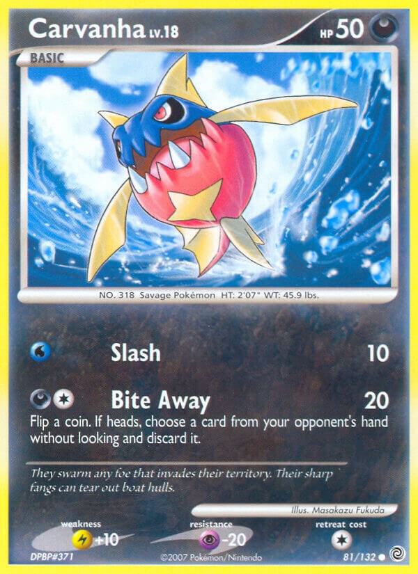 Carvanha - Pokémon