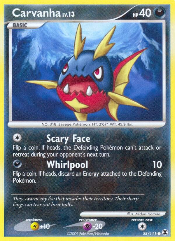 Carvanha - Pokémon
