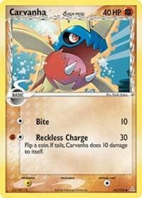 Carvanha (Delta Species) - Pokémon