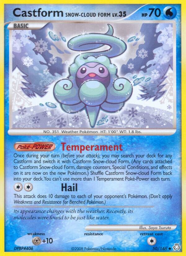 Castform Snow-Cloud Form - Pokémon