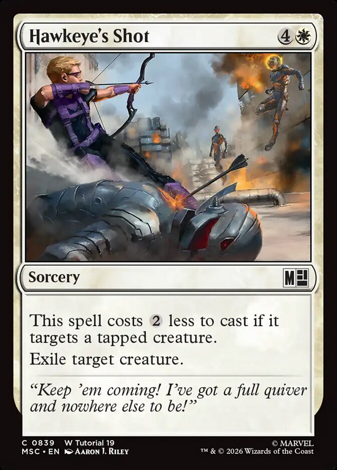 Hawkeye's Shot (0839)