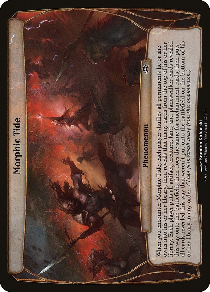Morphic Tide (Planechase 2012)