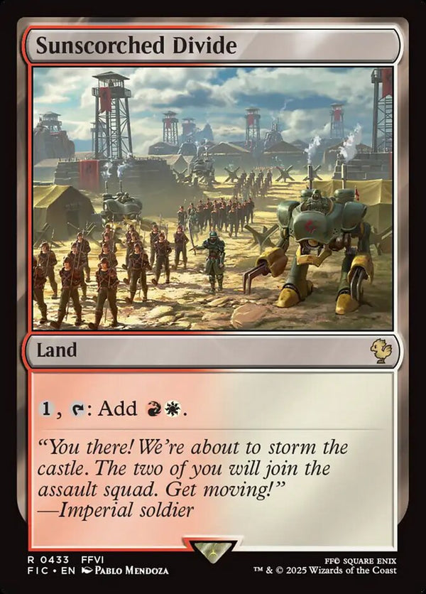 Sunscorched Divide - Magic: The Gathering