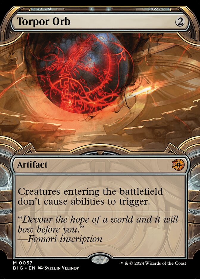 Torpor Orb (Showcase)