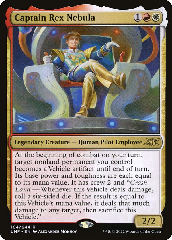 Captain Rex Nebula - Magic: The Gathering