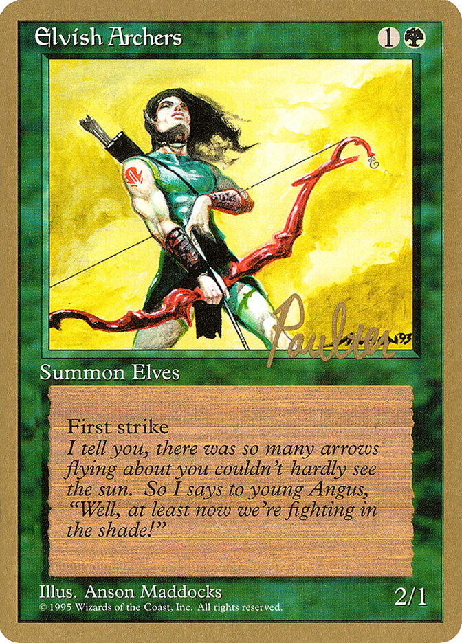 Elvish Archers - 1996 Preston Poulter (4ED)