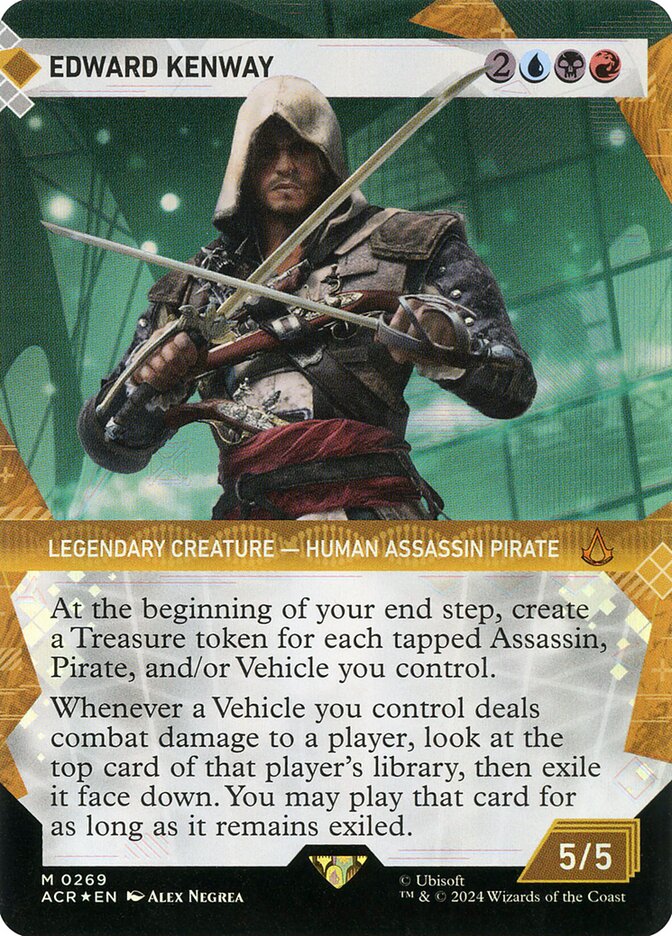Edward Kenway (Showcase) (Textured Foil)