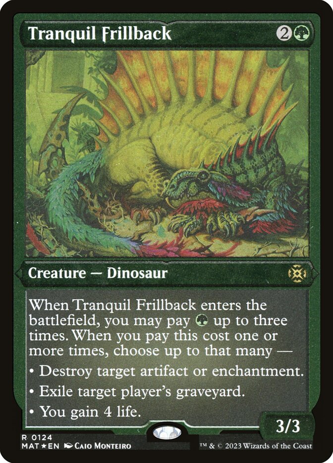 Tranquil Frillback (Foil Etched)