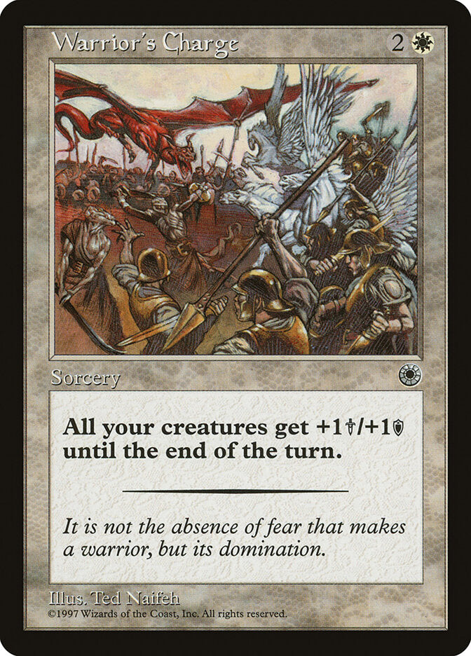 Warrior's Charge (Flavor Text)