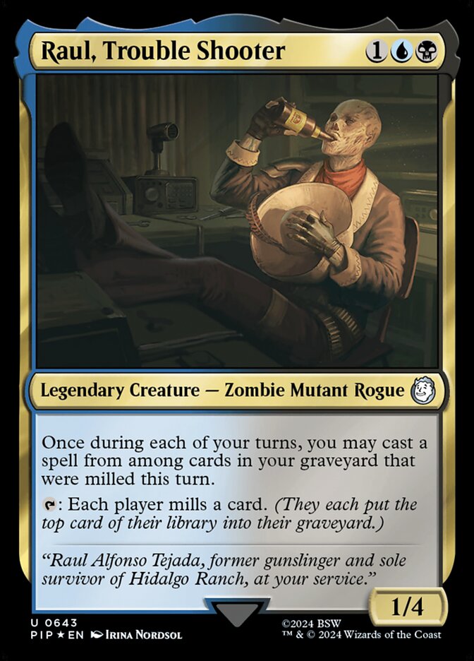 Raul, Trouble Shooter (Surge Foil)