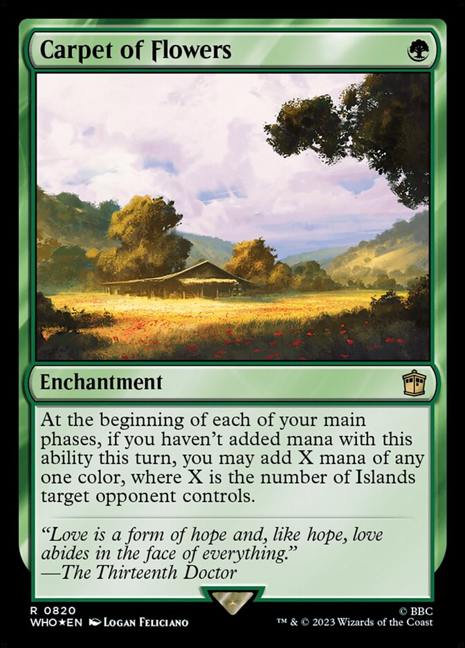 Carpet of Flowers (Surge Foil)