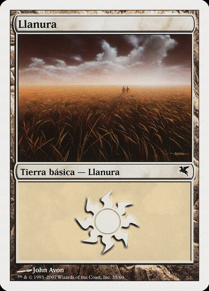 Plains (Spanish) - "Llanura" (J35)