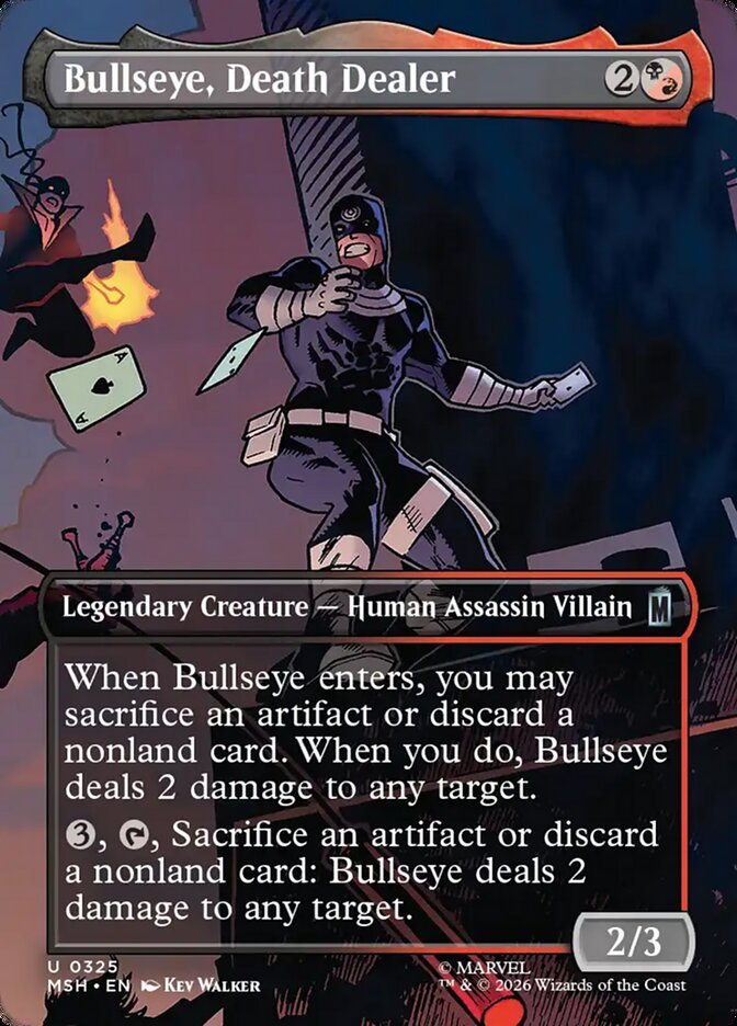 Bullseye, Death Dealer (Borderless)
