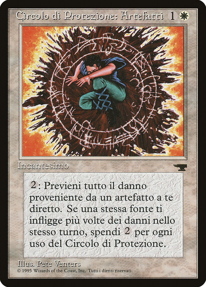 Circle of Protection: Artifacts (Italian) - "Circolo di Protezione: Artefatti"