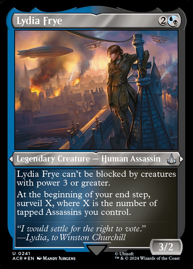 Lydia Frye (Foil Etched)
